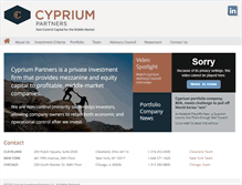 Tablet Screenshot of cyprium.com